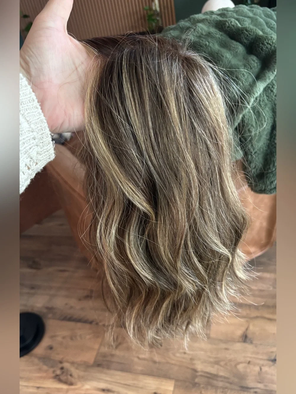 New JB Maribel full mono hand tied hazelnut wig